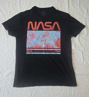 Hyper Space NASA Astronaut Graphic T-Shirt